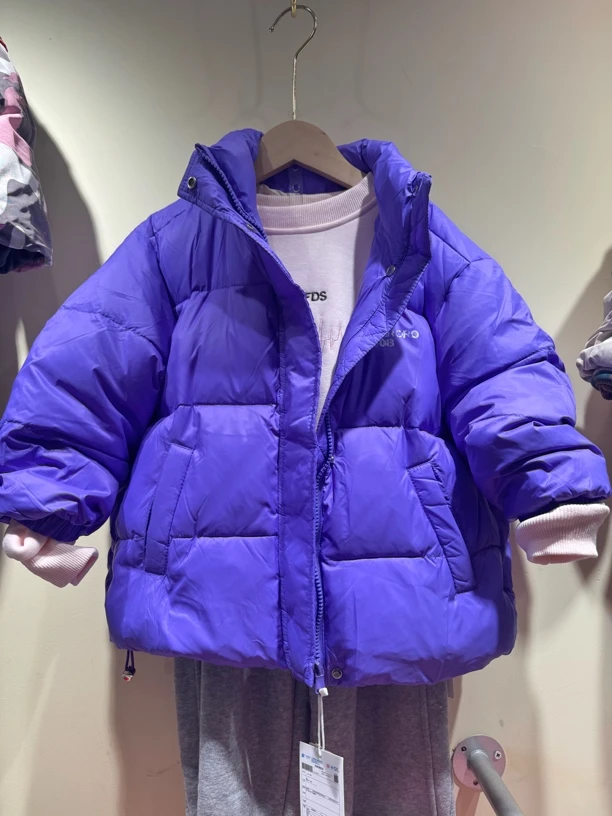 （直播扣号链接）棉服外套断码清库存儿童