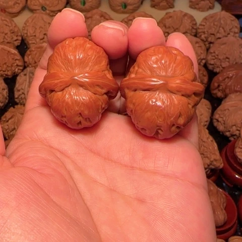 把件文玩核桃元宝