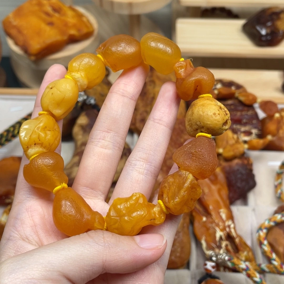 琥珀未镶嵌珠宝奇石