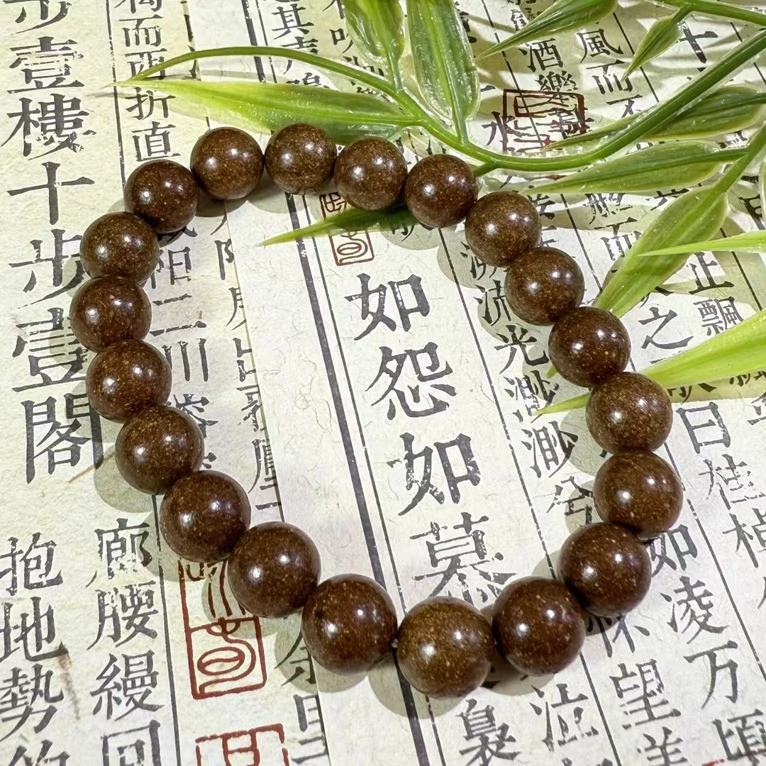 1.0mm五行合香珠药香手串古法非遗自制批发定制情绪稳定男女盘玩
