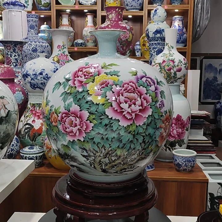 瓷片景德镇镇陶瓷花瓶子子