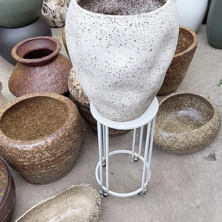 紫砂花盆高度46口径29