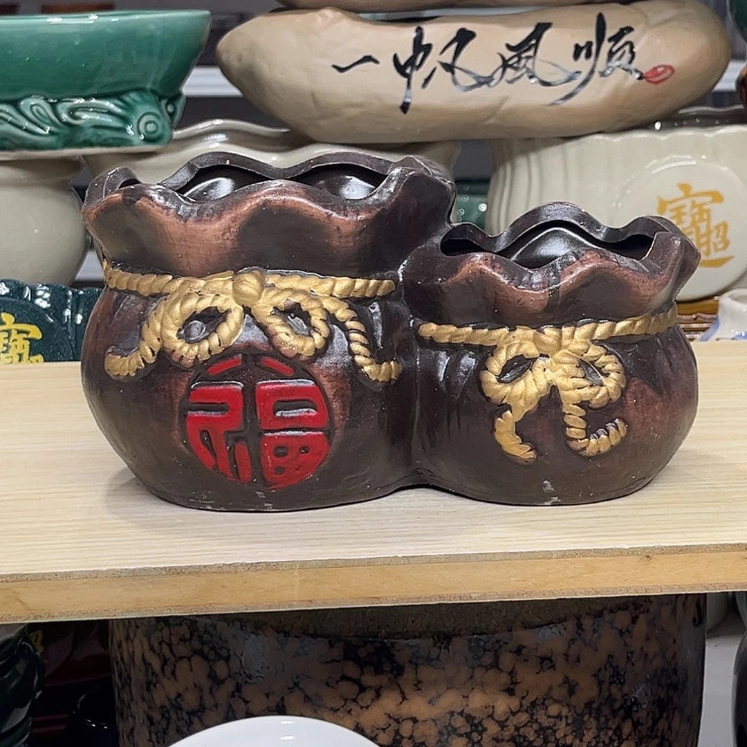 陶瓷绿植多肉微瑕花盆