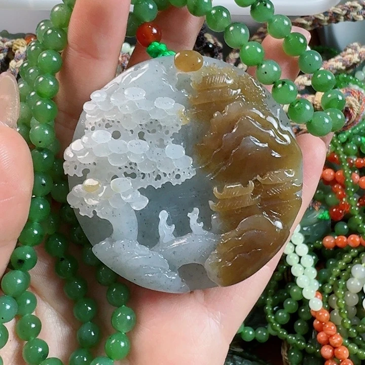 和田玉挂件未镶嵌