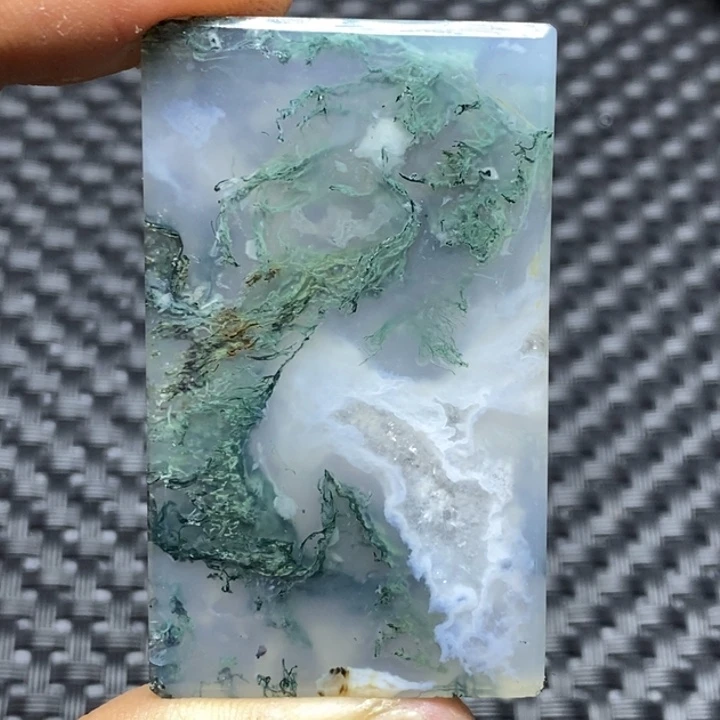 玛瑙/玉髓颈饰未镶嵌绿***湾