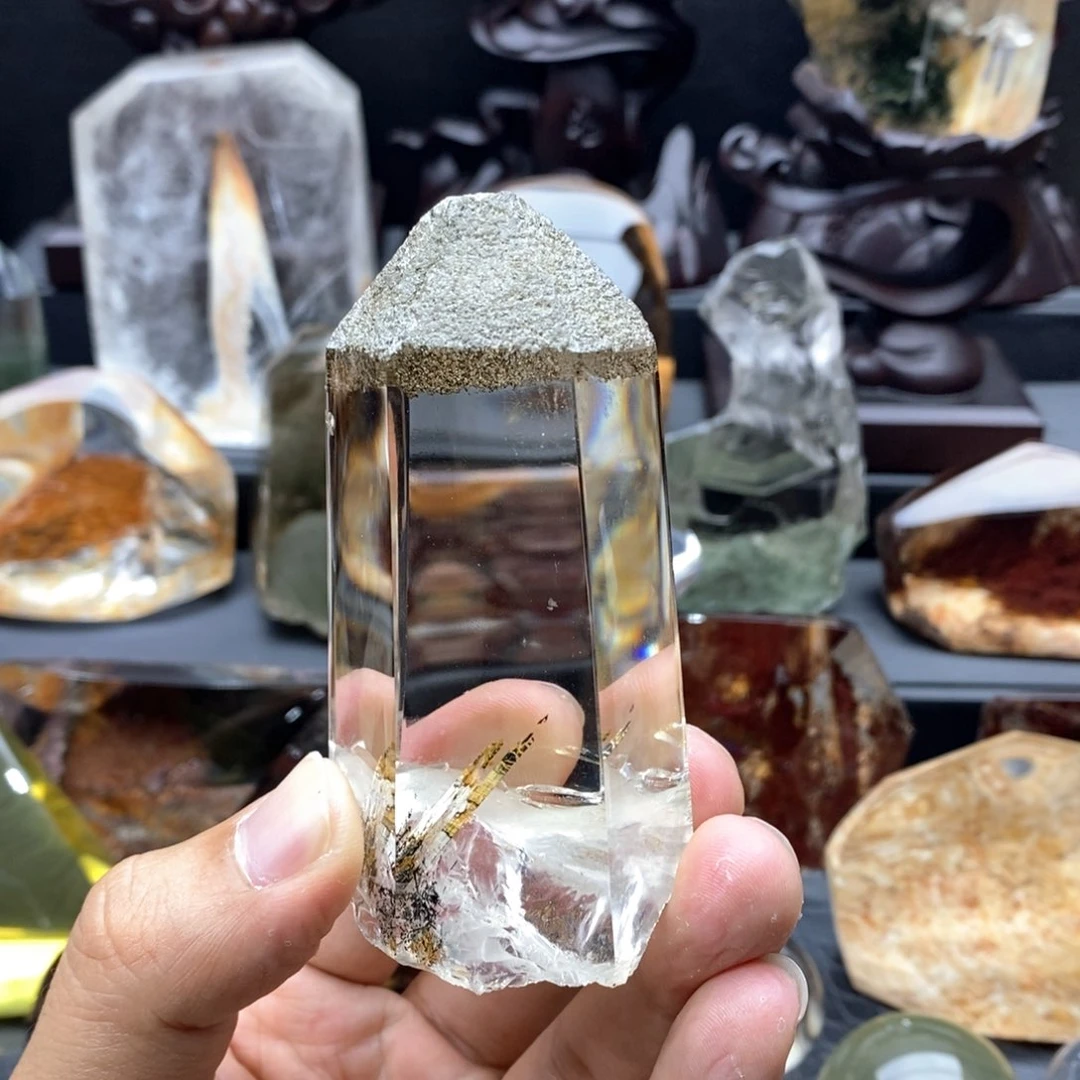 车挂未镶嵌水晶d****3水晶
