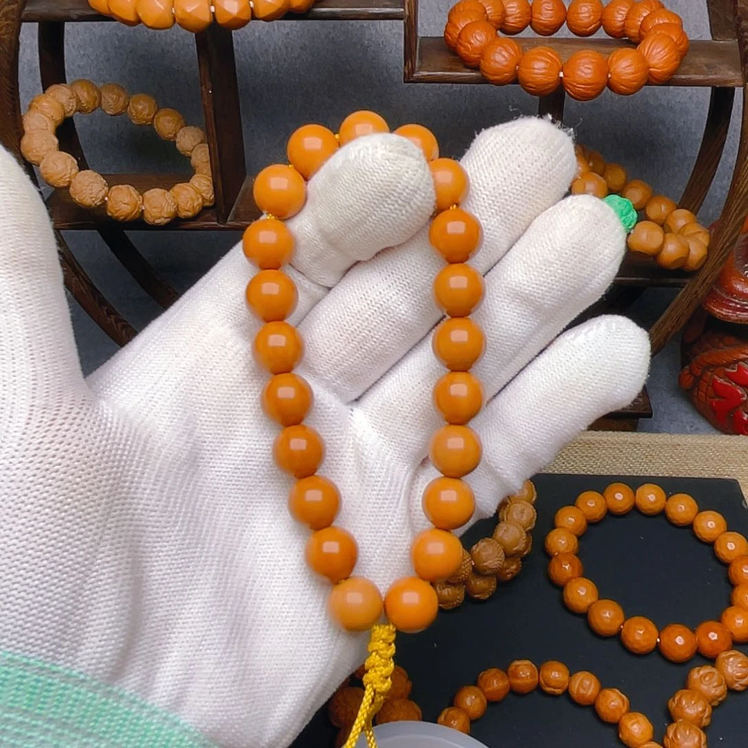 猴头核桃手串光珠