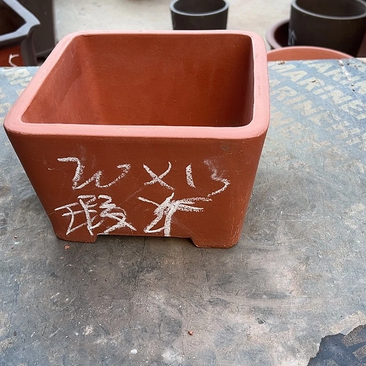 紫砂花盆透气花盆