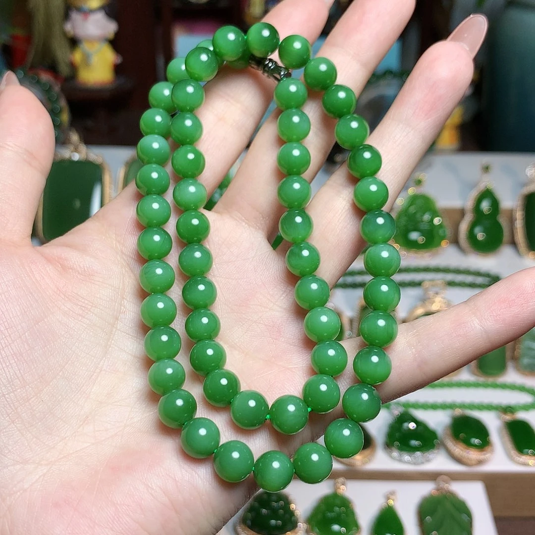 手链未镶嵌和田玉（碧玉）馨*