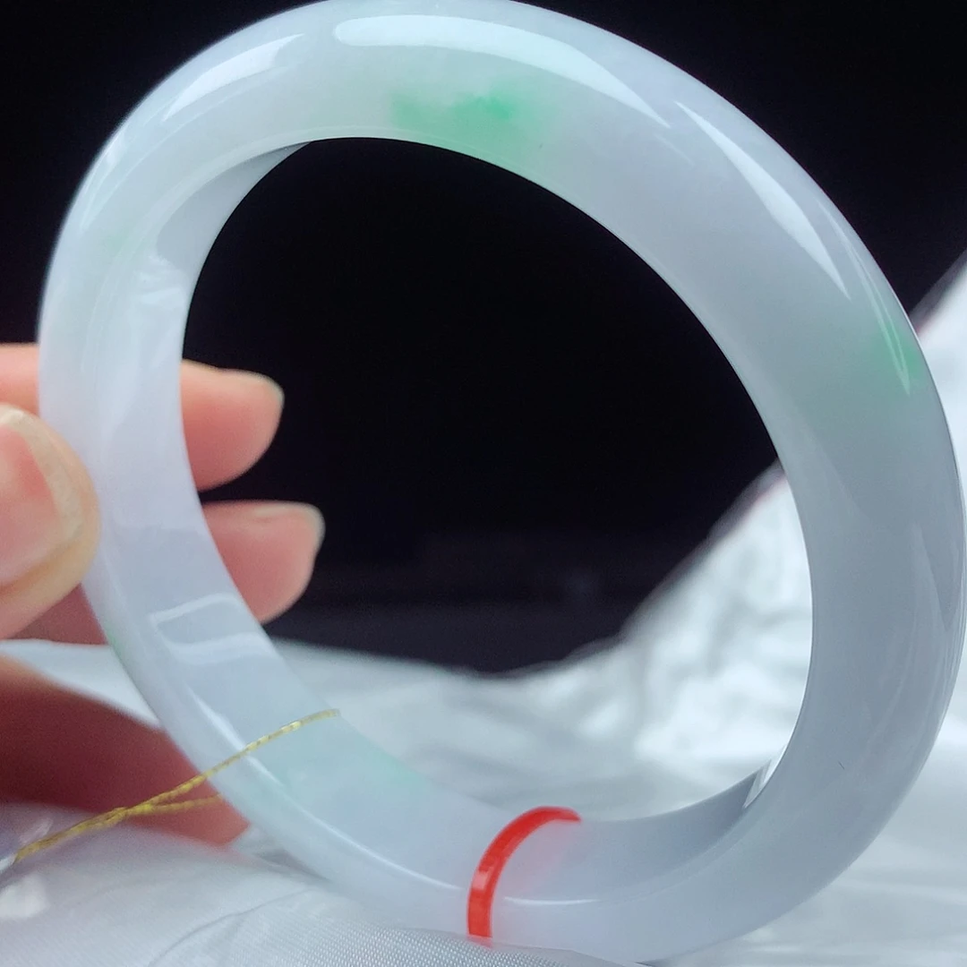 未镶嵌手镯翡翠56圈4347