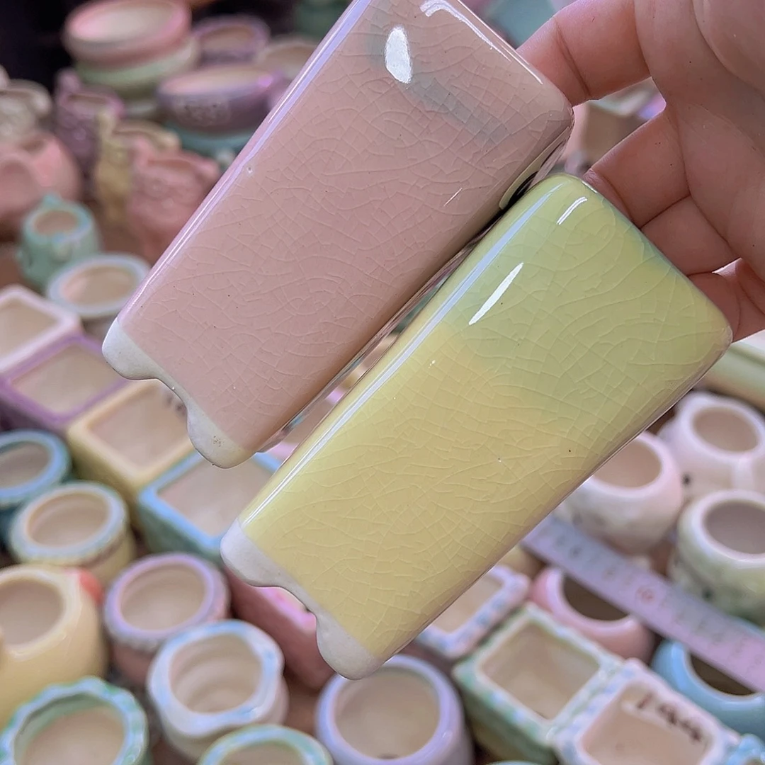 陶瓷花盆当场满12包邮