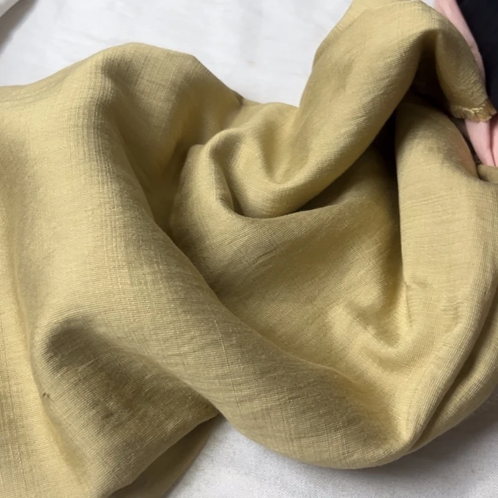 棉混纺米黄麻棉2米