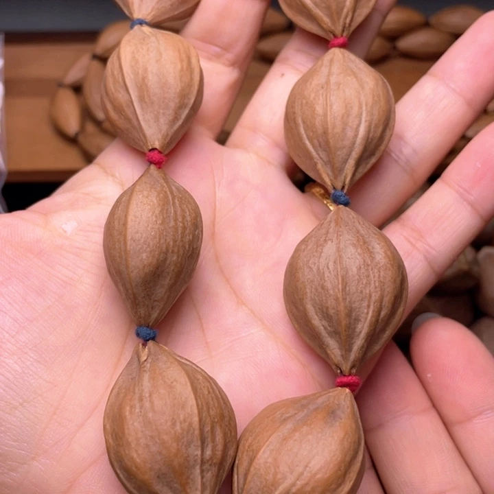 太***趙橄榄核手串/手链橄榄核四花18颗籽