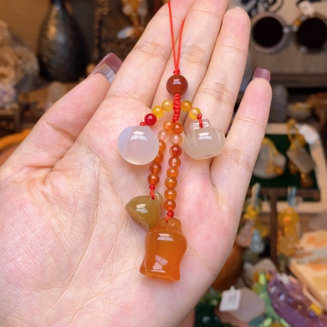 玛瑙/玉髓吊坠(不含链)未镶嵌