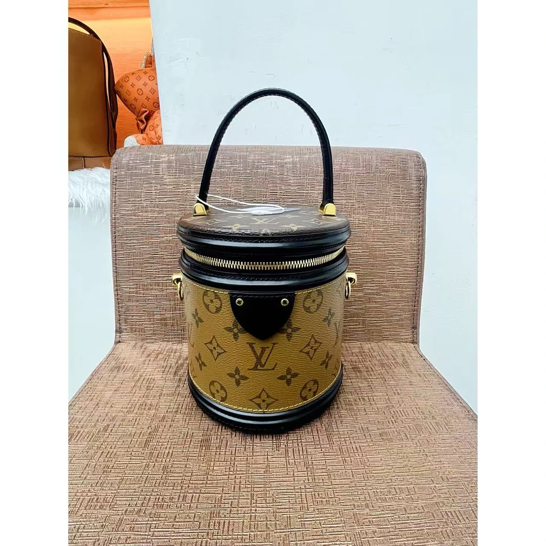 95新 LouisVuitton/路易威登 【辛河奢品】LV发财桶