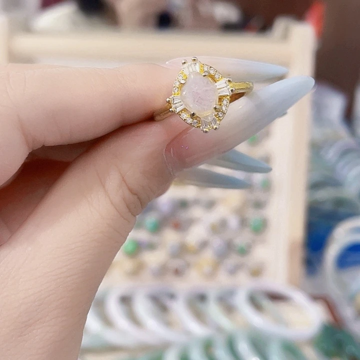 颈饰未镶嵌翡翠天然翡翠Ａ货