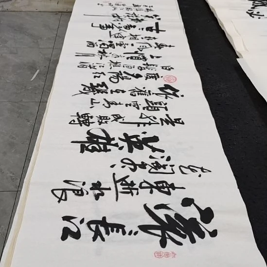 翰墨白武坤老师作品一副