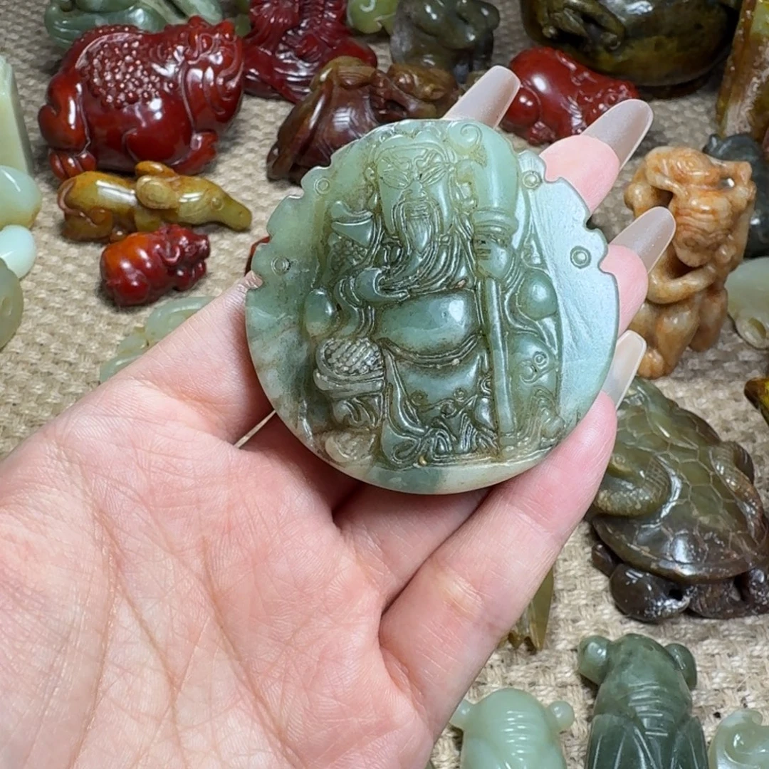 吊坠白玉菩提挂件