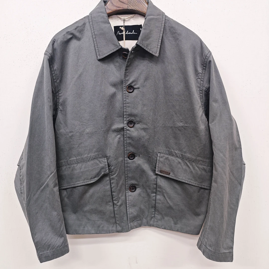 北纬三十度品牌男士秋季哈灵顿夹克美式休闲复古军工阿美咔叽外套