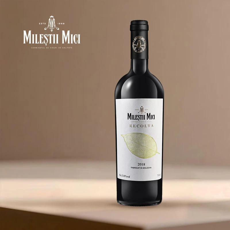 米茨Milestii Mici印象瑞可塔黑皮诺混酿干红葡萄酒原瓶进口红酒