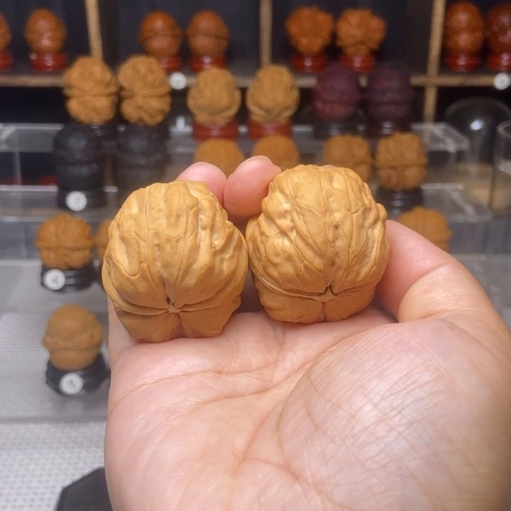 吊坠文玩核桃12金蟾疙瘩包