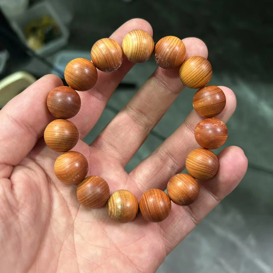 非金属木质手链 精工卡15mm+太行老油料手串