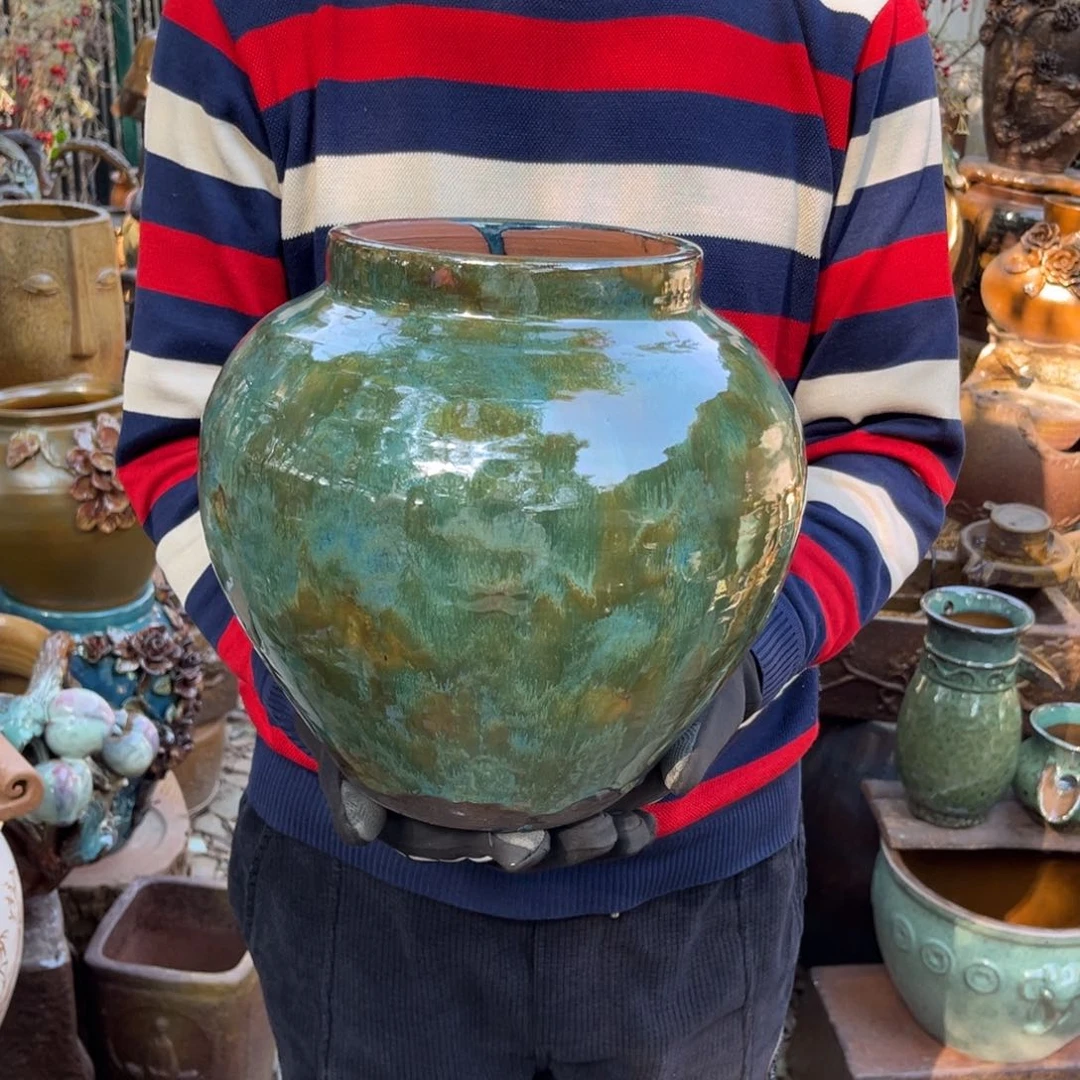 红陶高26口16有孔