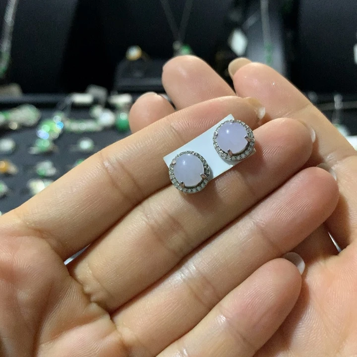 翡翠银S925镶嵌戒指