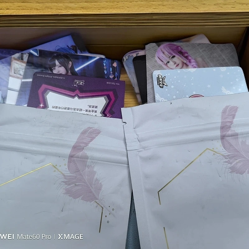 （真人代拆）女神卡牌（果果套卡）一套9张