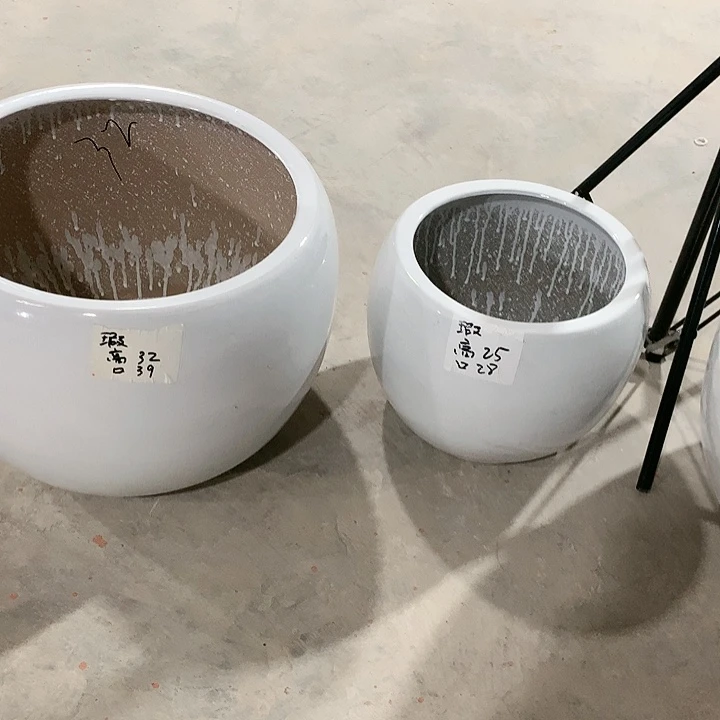 【闪购商品】陶瓷花盆默认微瑕