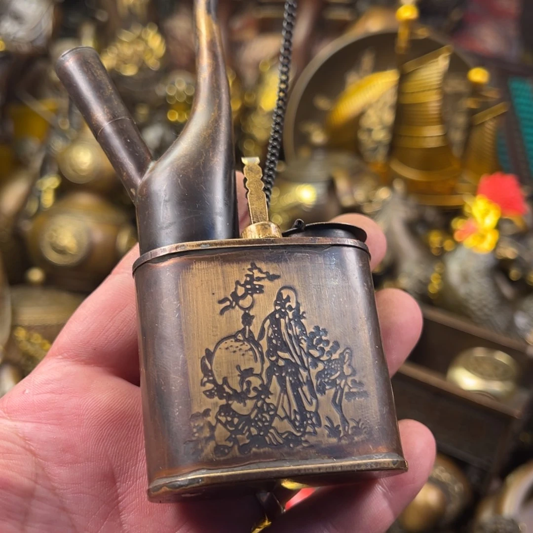 茶壶香炉铜器摆件
