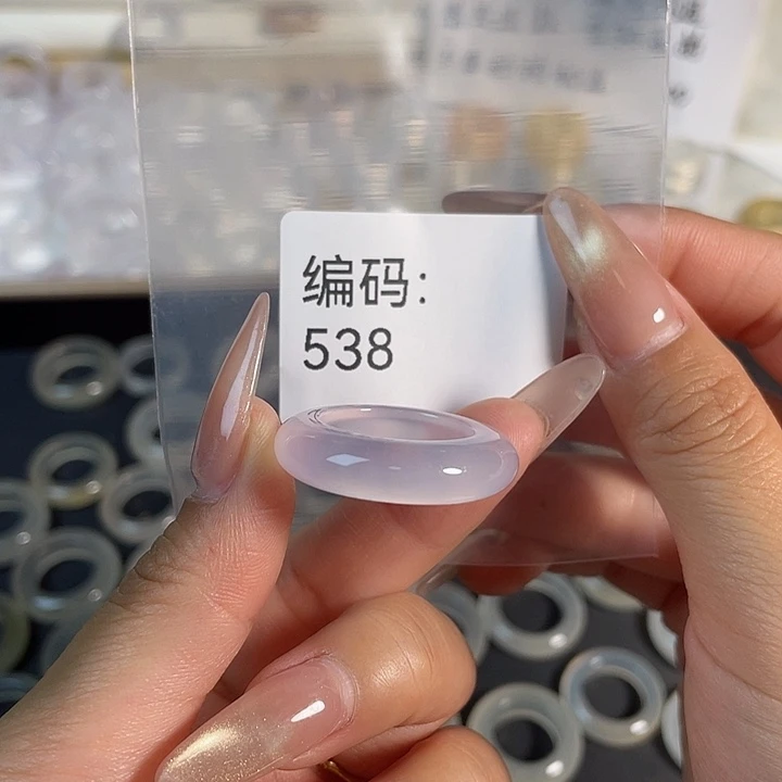 玛瑙/玉髓未镶嵌戒指538港17