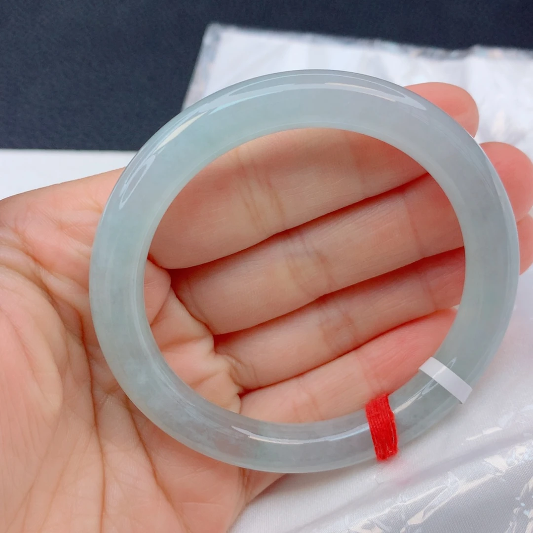 翡翠未镶嵌手镯54圈