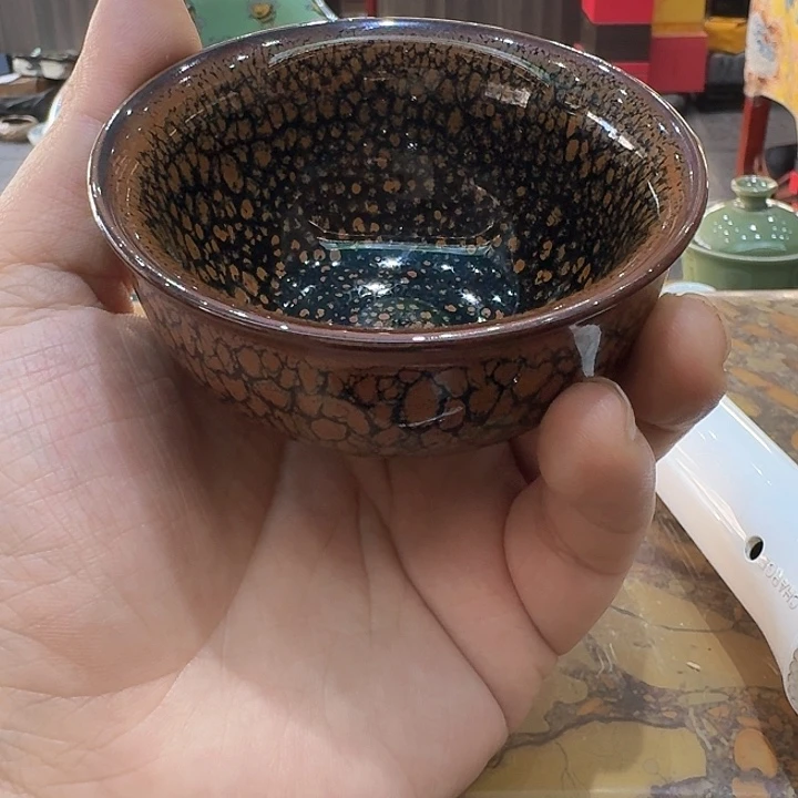 天目釉主人盏杯一个
