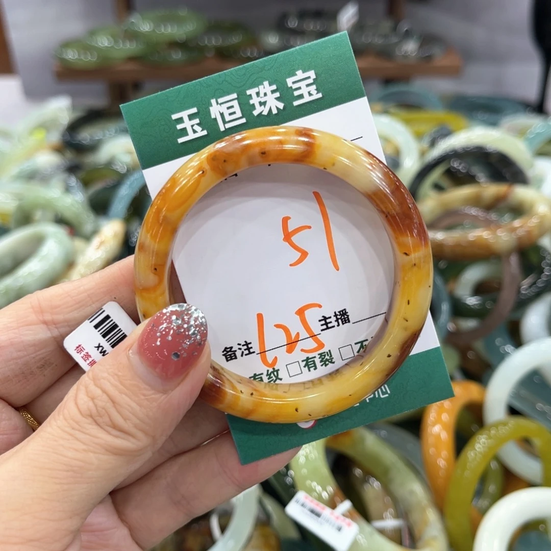 未镶嵌蛇纹石玉手镯手镯