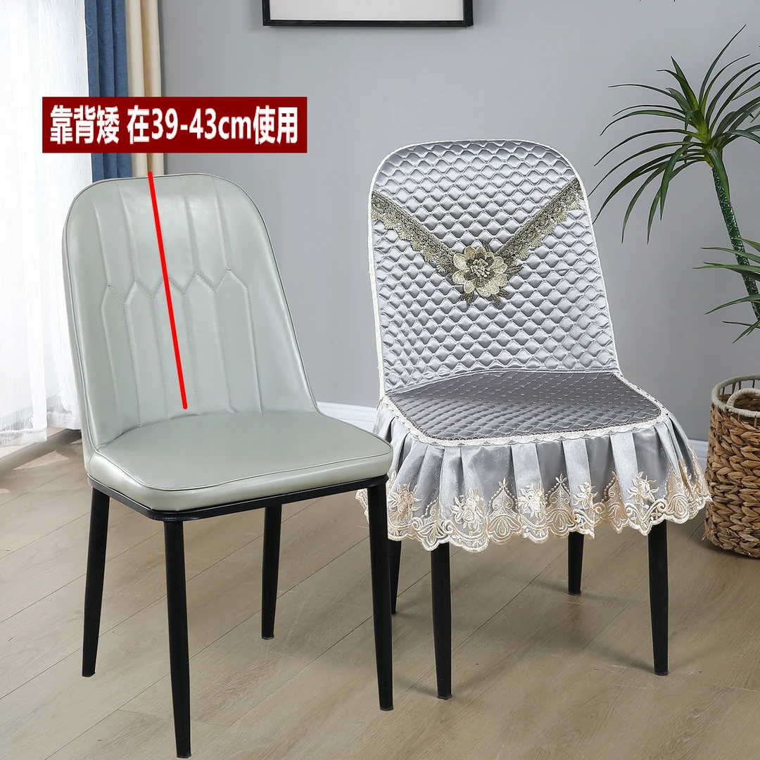 莎莎椅套罩弧形坐垫餐椅桌布2025年新款餐椅子保护一体通用凳子套
