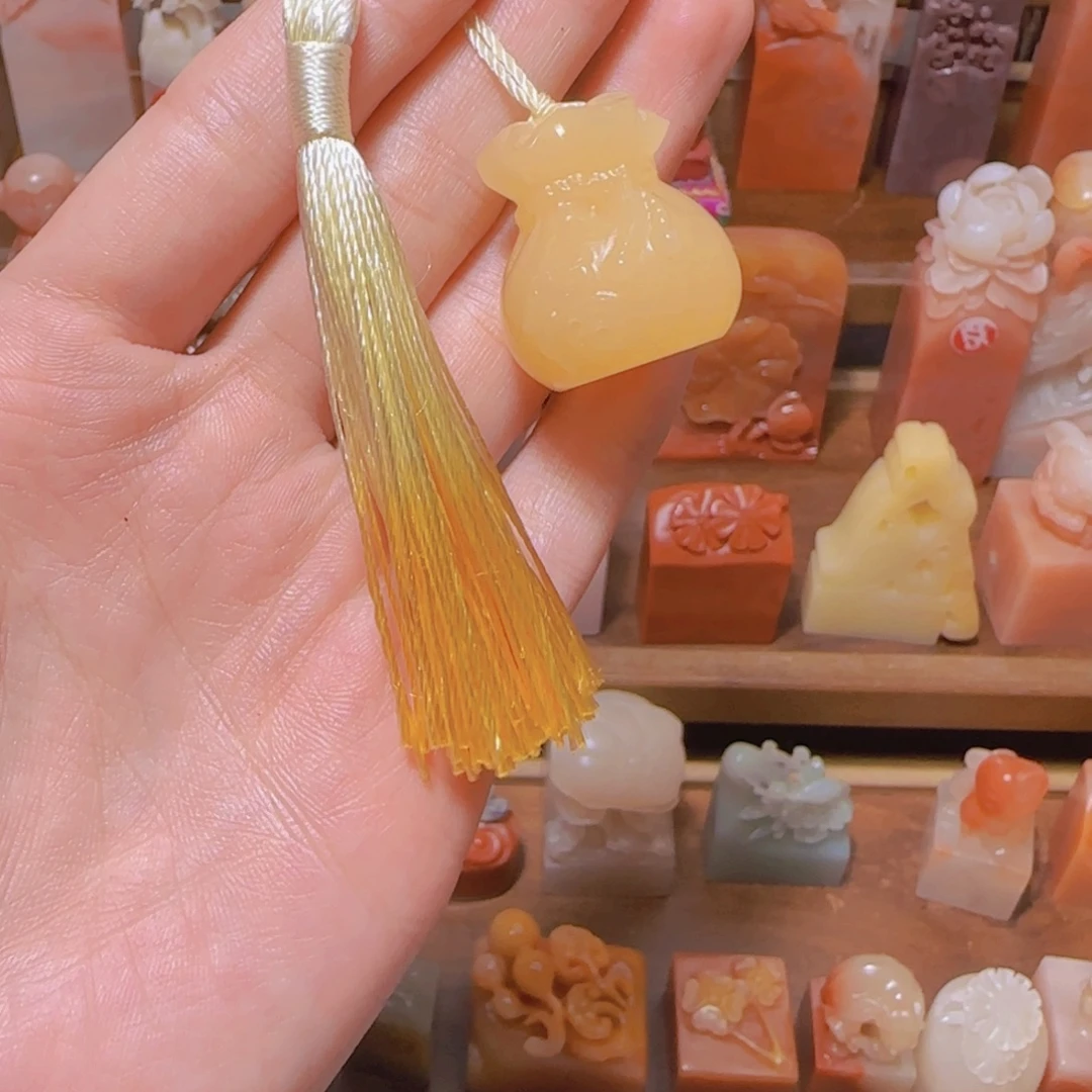 昌化石印石篆刻作品