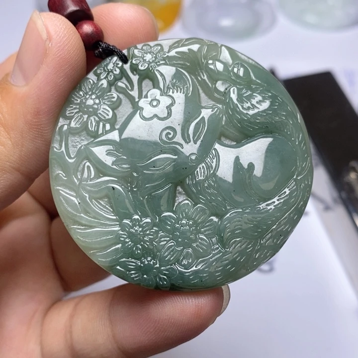 颈饰未镶嵌翡翠翡翠