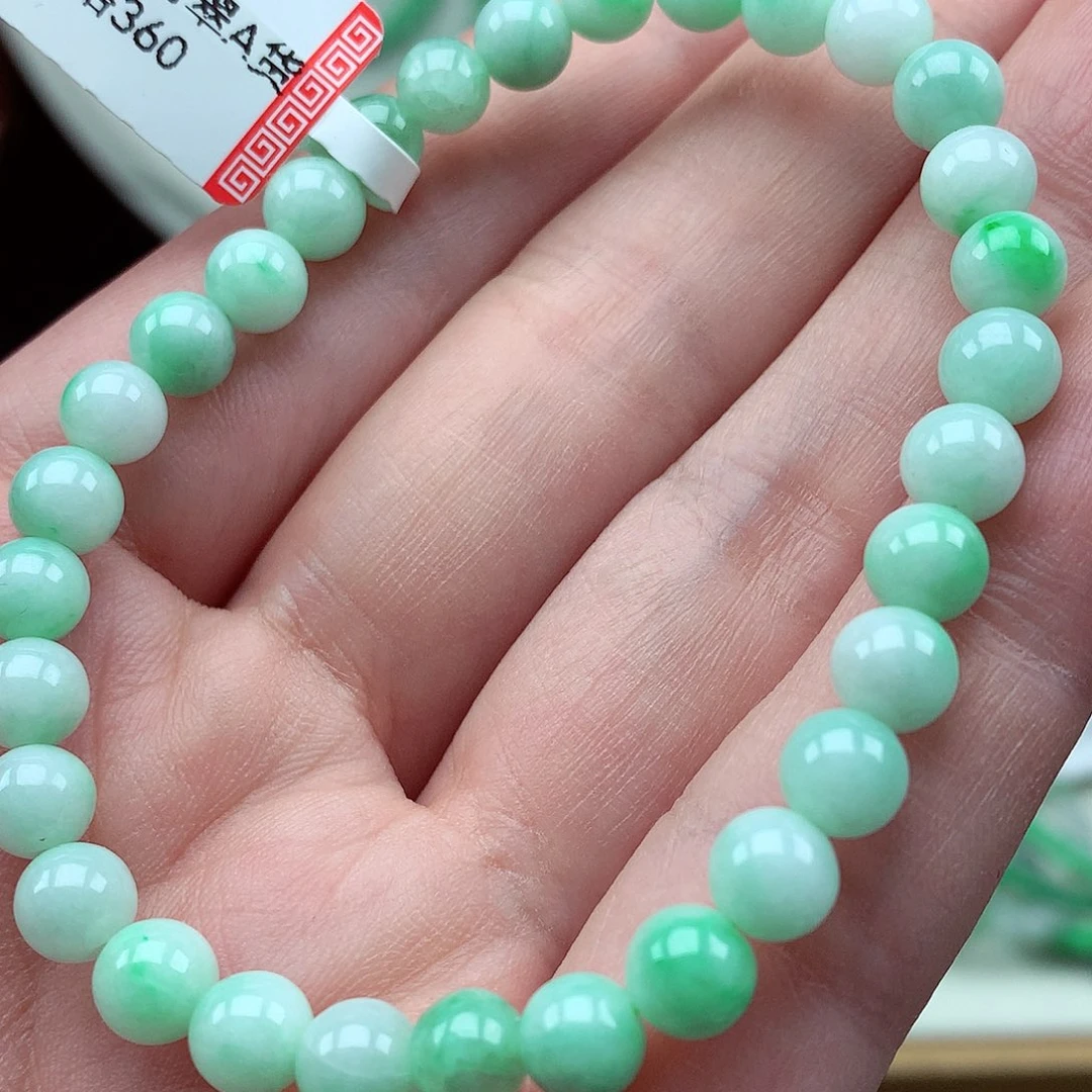 翡翠未镶嵌毛衣链