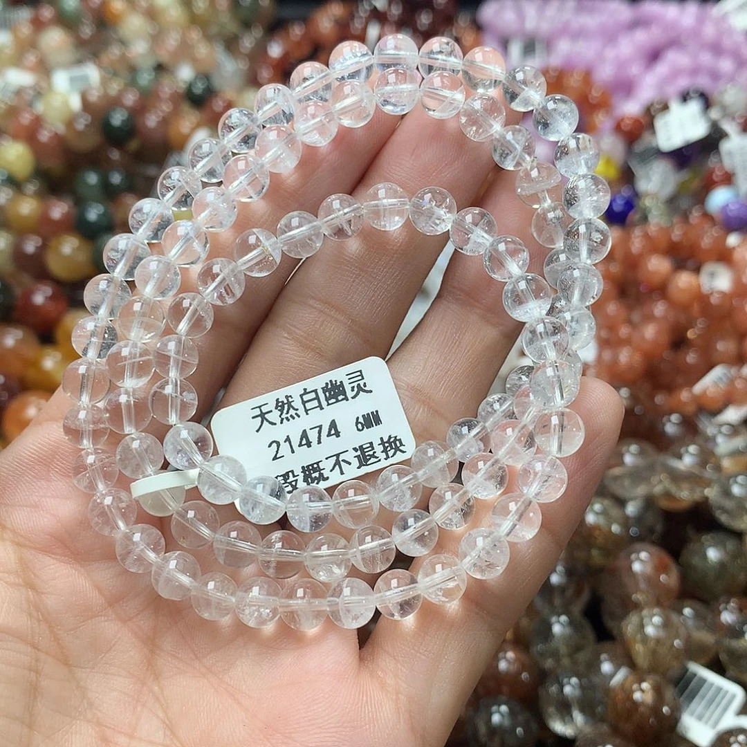 水晶手链未镶嵌，，