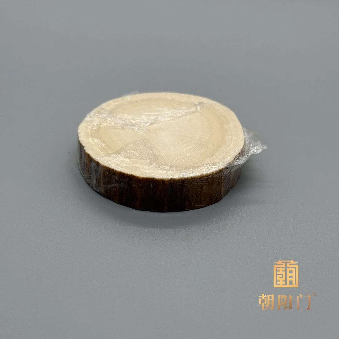 猛犸牙原料带皮切片参考勿拍