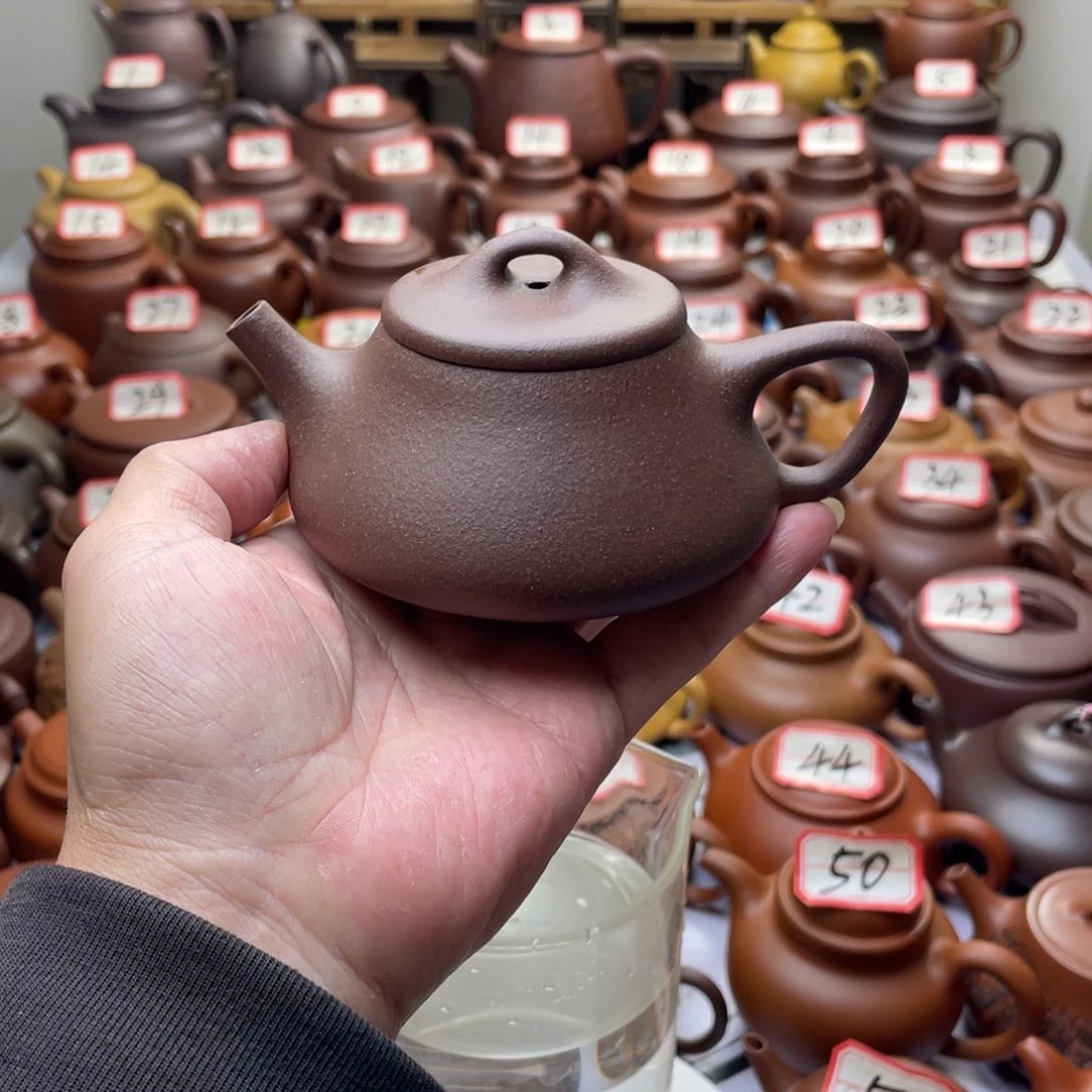 茶壶紫砂宜兴紫砂半手工