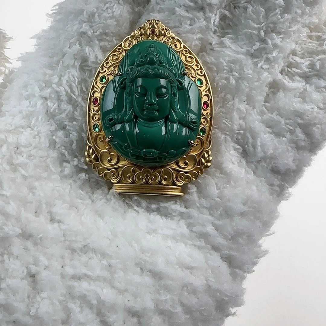 琥珀手链未镶嵌松石