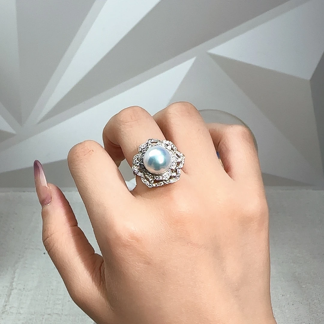 戒指淡水珍珠未镶嵌