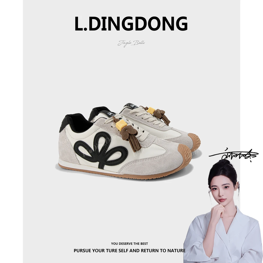 【刘叮咚女鞋】新款徳训小个内增高舒适百搭流苏软底休闲阿甘鞋1866