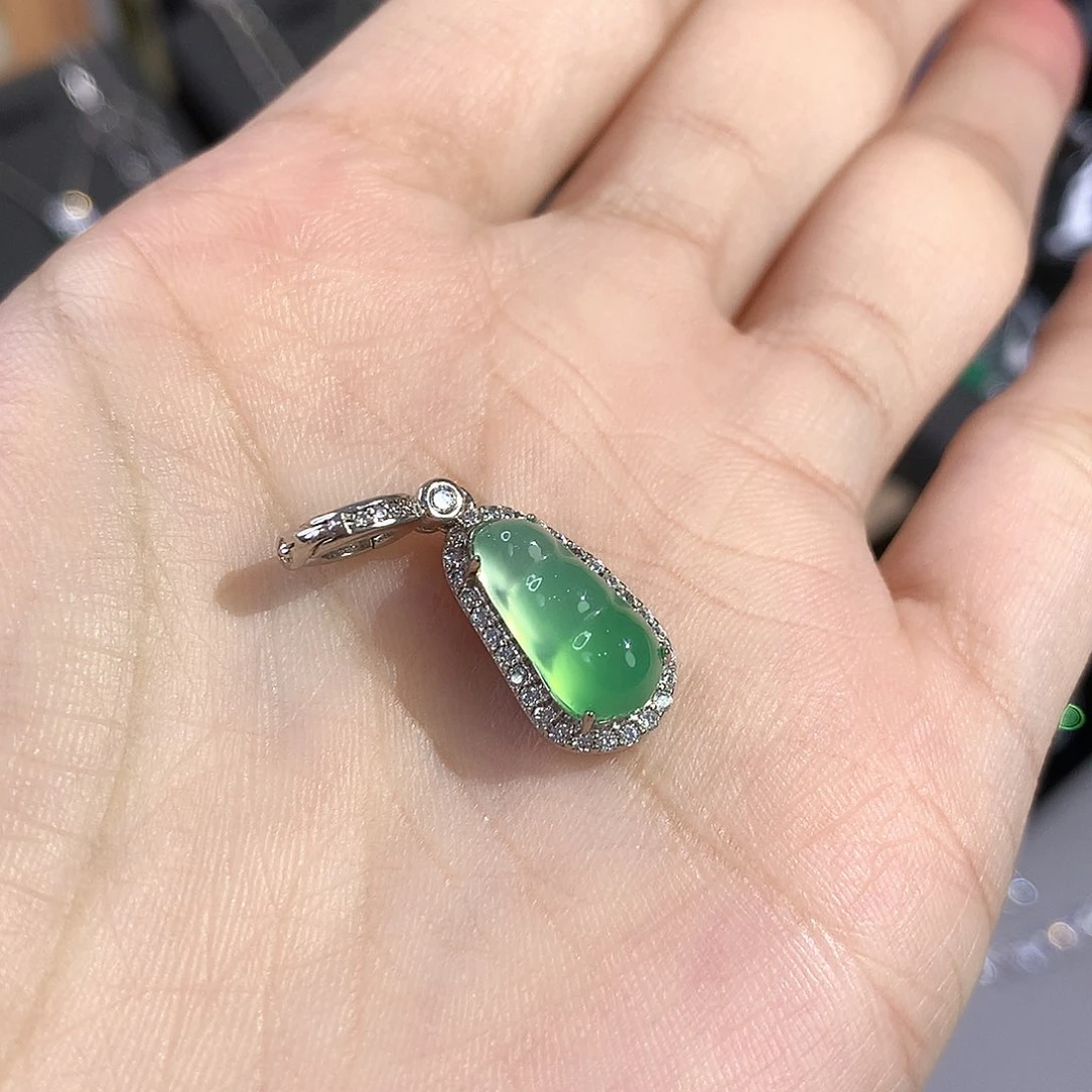 银S925镶嵌颈饰玛瑙/玉髓