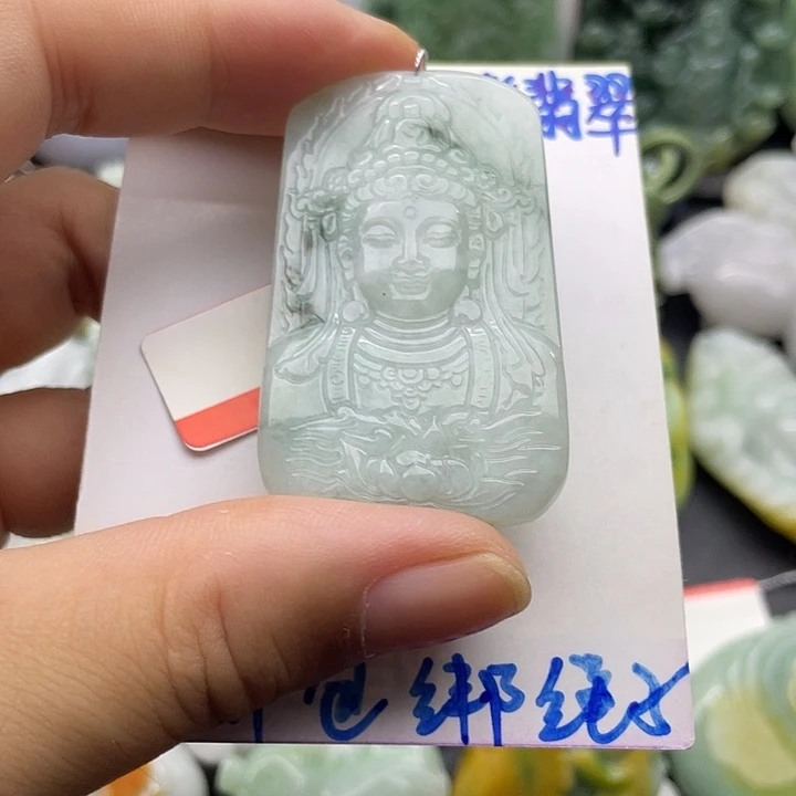 翡翠未镶嵌颈饰天然翡翠