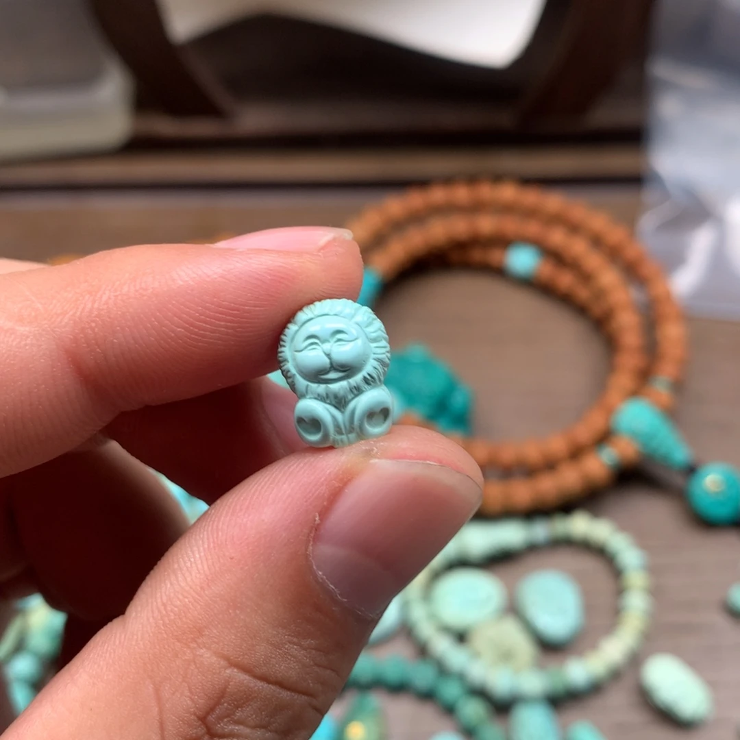 未镶嵌绿松石雕刻