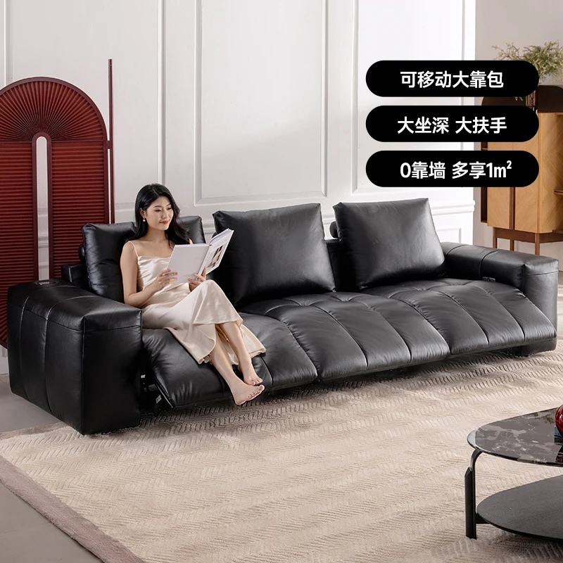 芝华仕智能椅头等舱0靠墙电动多功能劳伦斯真皮沙发30699【券】