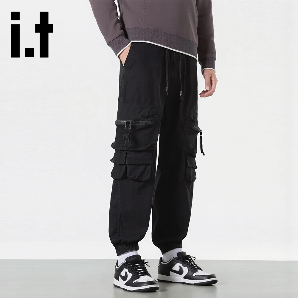 it:CHOCOOLATE2025秋冬季新款工装休闲裤男生束脚长裤子时尚潮流